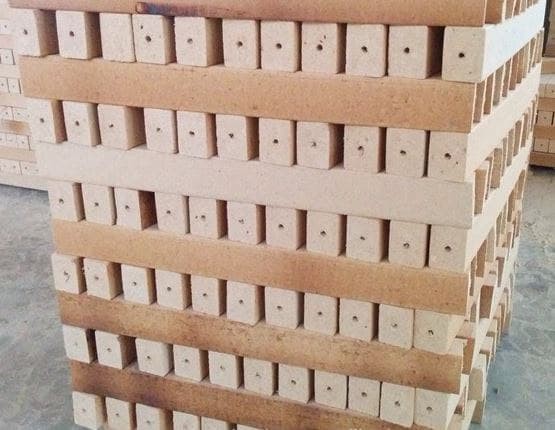 Оборудование для изготовление древесных блоков из опилок